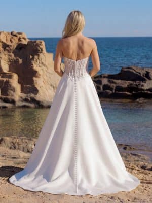 Fabulous-Azuree Bridal-Back