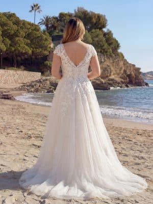 Flower-Azuree Curvy-Back