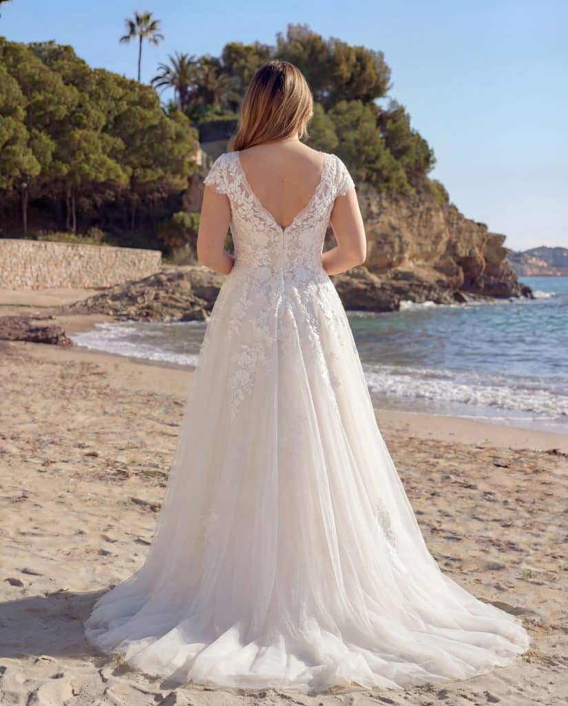 Flower-Azuree Curvy-Back