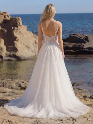 Georgette-Azuree Bridal-Back