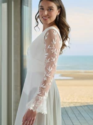 Lazaro-Azuree Bridal-Side